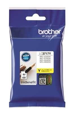 Brother LC-3717 Sarı Orjinal Kartuş - 1