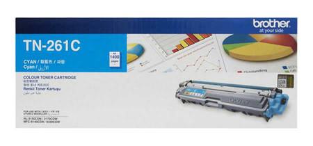 Brother TN-261 Mavi Orjinal Toner - 1