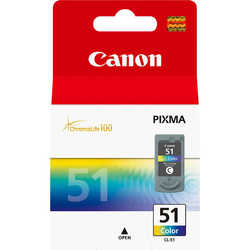 Canon CL-51/0618B001 Renkli Orjinal Kartuş 