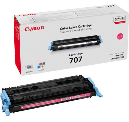Canon CRG-707M Kırmızı Orjinal Toner - 1