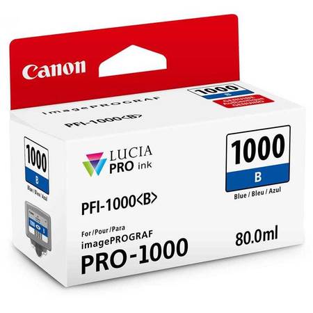 Canon PFI-1000B Orjinal Blue-Mavi Kartuş - 1