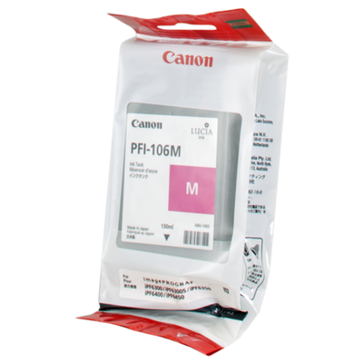 Canon PFI-106M Kırmızı Orjinal Kartuş - 1