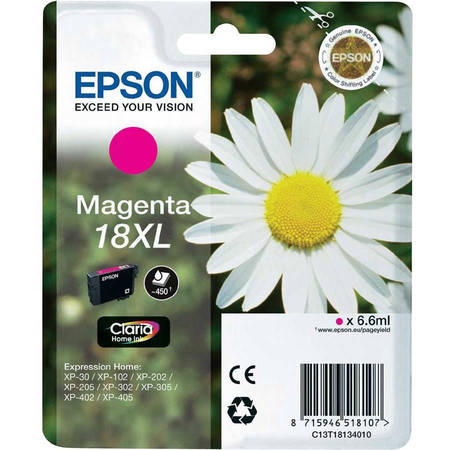 Epson 18XL-T1813-C13T18134020 Kırmızı Orjinal Kartuş - 1