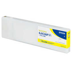 Epson C7500-C33S020621 Sarı Orjinal Kartuş - Epson