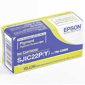 Epson C3500 SJIC22-C33S020604 Sarı Orjinal Kartuş - Epson