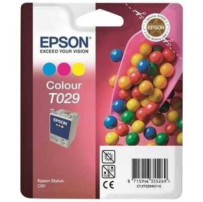 Epson T029-C13T02940120 Orjinal Renkli Kartuş - 1