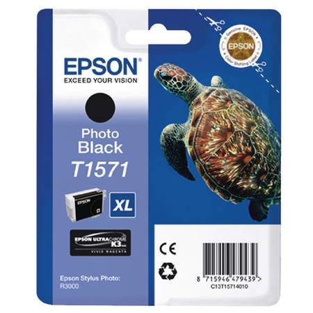 Epson T1571-C13T15714010 Orjinal Foto Siyah Kartuş - 1
