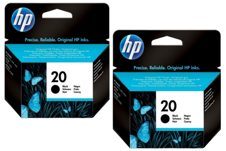 Hp 20-C6614D Orjinal Siyah Kartuş - 1