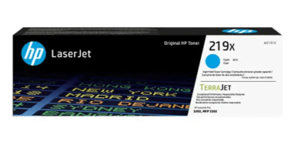 HP 219X-W2191X Mavi Yüksek Kapasiteli Orjinal Toner - 1