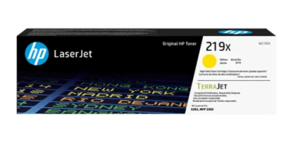 HP 219X-W2192X Sarı Yüksek Kapasiteli Orjinal Toner - 1