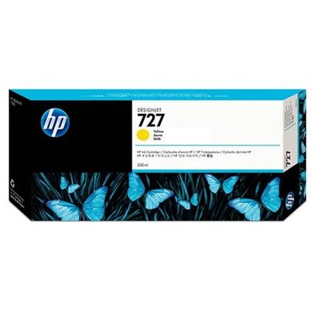HP 727-F9J78A Sarı Orjinal Kartuş 300ml - 1