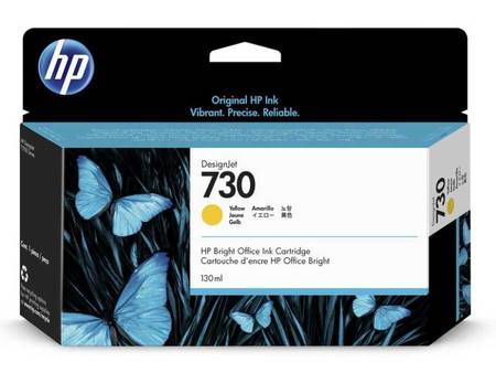 Hp 730-P2V64A Sarı Orjinal Kartuş 130ml-P2V58A - 1