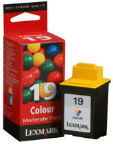 Lexmark 19-15M2619E Orjinal Renkli Kartuş - 1
