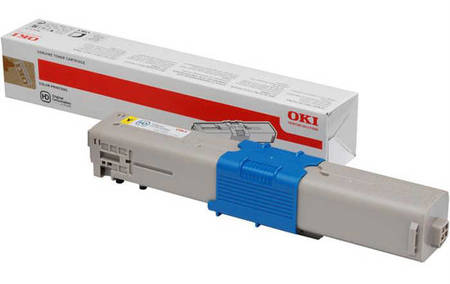 Oki C301-44973541 Sarı Orjinal Toner - 1