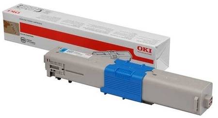Oki C301-44973543 Mavi Orjinal Toner - 1