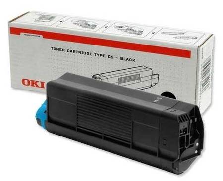 Oki C5100-42127491 Siyah Orjinal Toner - 1