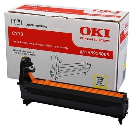 Oki C710-43913805 Orjinal Sarı Drum Ünitesi - 1
