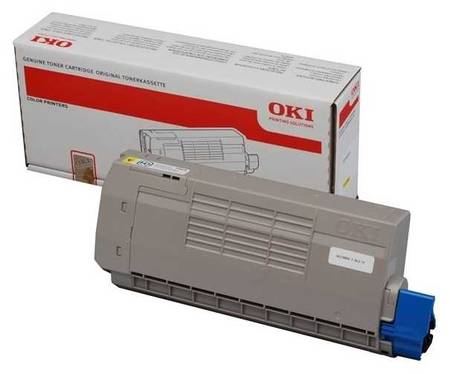 Oki C710-C711-44318621 Orjinal Sarı Toner - 1