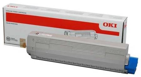 Oki C910-44036021 Sarı Orjinal Toner - 1