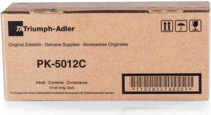 Triumph Adler PK-5012C Mavi Orjinal Toner - 1