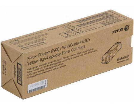Xerox Phaser 6500 106R01603 Sarı Orjinal Toner - 1