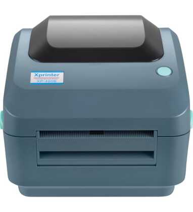 XPRINTER XP-490B Thermal USB 152 mm/sn 203 DPI Barkod Yazıcı - 1